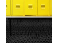 Hygienematte für Barfußzonen UV Beständig Schwarz 90 x 700 cm*Karat Clearance