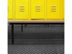 Karat Einbaupools|Hygienematte für Barfußzonen UV Beständig Grau 90 x 1200 cm