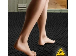 Karat Einbaupools|Hygienematte für Barfußzonen UV Beständig Schwarz 120 x 750 cm