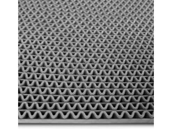 Hygienematte für Barfußzonen UV Beständig Grau 90 x 750 cm*Karat