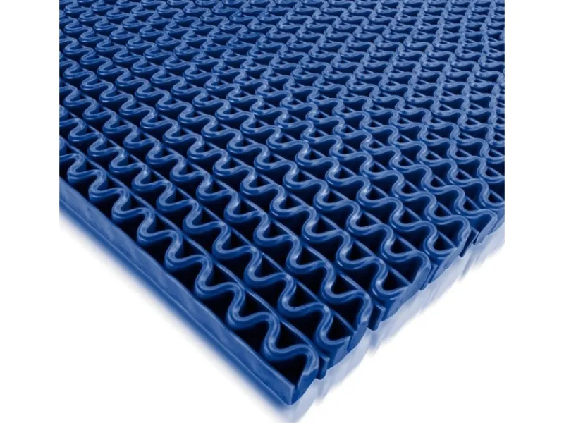 Karat Einbaupools|Hygienematte für Barfußzonen UV Beständig Blau 120 x 500 cm