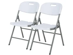 Klappstuhl Okinawa Gartenstuhl für Garten Terrasse Balkon Robust 2er-Set*Karat Sale