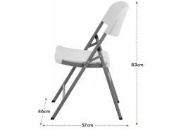 Klappstuhl Okinawa Gartenstuhl für Garten Terrasse Balkon Robust 2er-Set*Karat Sale