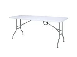 Klapptisch Gartentisch Akita Strapazierfähig Wetterfest 183 x 76 cm*Karat Online