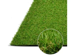 Kunstrasen Riviera 14 mm Höhe UV-beständig 1300 g/m² 200 x 1100 cm*Karat