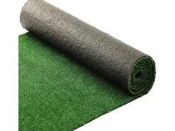 Kunstrasen Spring Rasenteppich Wasserdurchlässig Grün 200 x 700 x 0,7 cm*Karat