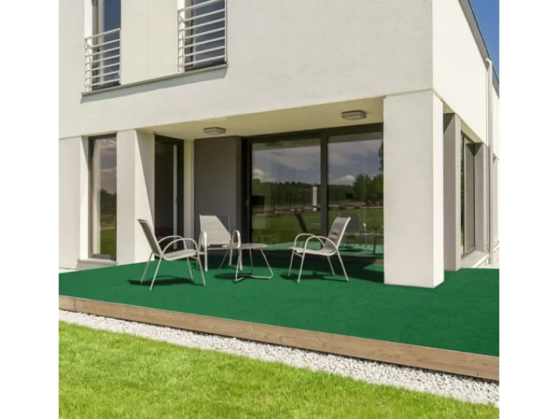 Rasenteppich Farbwunder PRO Zuschnitt Kunstrasen 200 x 300 cm Grün*Karat Clearance