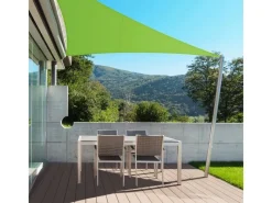 Karat Sonnensegel|Sonnensegel Wasserabweisend Dreieckig - für Garten, Terrasse und Balkon - 3 x 3 x 3 m