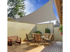 Sonnensegel Wasserabweisend Quadratisch - für Garten, Terrasse und Balkon - 3 x 3 m*Karat Discount