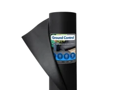 Unkrautvlies Ground Control nach Maß Schwarz 50 g/m² 1,5 x 170 m*Karat Hot