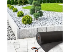 Karat Gartenvliese|Unkrautvlies Ground Control nach Maß Schwarz 50 g/m² 1,5 x 4,5 m