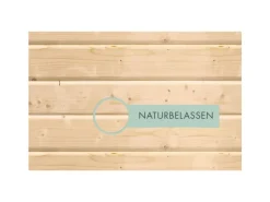 Karibu Gartenlauben|Pavillons|Fußboden 16 mm für Sockelmaß 230 cm x 230 cm (B x T) Naturbelassen