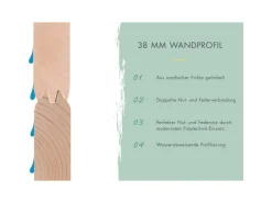 Kinder Karibu Kinder-Gartengeräte|Gartenhaus Dillen 3 Naturbelassen 9,27 m²