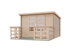 Gartenhaus Dortmund Set mit Terrasse*Karibu Sale