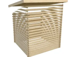 Kinder Karibu Kinder-Gartengeräte|Gartenhaus Kamilla 5 Naturbelassen 7,84 m²