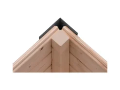 Gartenhaus Set Ernesto D Wassergrau-Anthrazit 4,45 m²*Karibu Hot