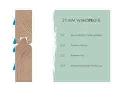 Kinder Karibu Kinder-Gartengeräte|Gartenhaus Set Kumla 2 Naturbelassen mit Anbaudach 235 cm Breit 4,5 m²