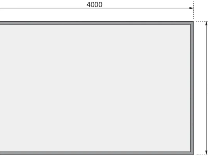 Karibu Gartenlauben|Holz-Gartenhaus Mühlenbach Natur Flachdach Unbehandelt 400 cm x 242 cm