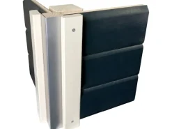 Holz-Gartenhaus Norrköping Terragrau Pultdach Lackiert 365 cm x 305 cm*Karibu