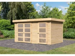 Kinder Karibu Kinder-Gartengeräte|Holz-Gartenhaus Nürnberg BxT: 400 cm x 213 cm