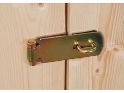 Holz-Gartenhaus Sitten Terragrau Pultdach Lackiert 182 cm x 182 cm*Karibu Online