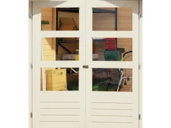 Holz-Gartenhaus Sitten 3 242 cm x 182 cm*Karibu New