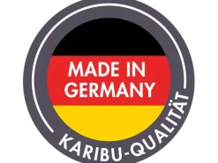 Holz-Gartenhaus Tessin 2 Natur 300 x 300 cm inkl. Boden und Dachschindeln*Karibu Hot