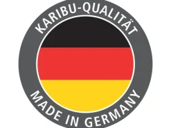 Karibu Gartenlauben|Holz-Gartenhaus Vellinge Natur Unbehandelt 208 cm x 210 cm