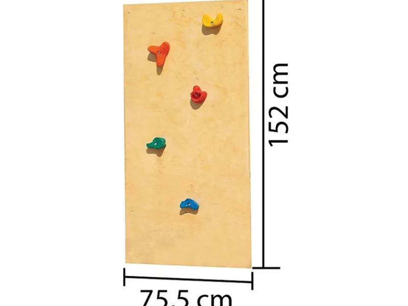 Karibu Gartenspielgeräte|Kletterwand Aktion 2 naturb.