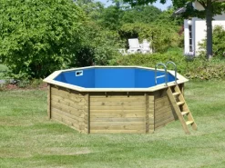 Karibu Aufstellpools|Pool 2 Set A inkl. Filteranlage Skimmer