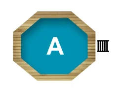 Karibu Aufstellpools|Pool 1 Set A inkl. Skimmer