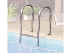 Karibu Aufstellpools|Pool 2 Set D inkl. Filteranlage Skimmer mit drei Sonnenterrassen