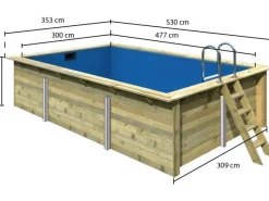 Pool Gr. 3 KDI Innenhülle Blau*Karibu Best