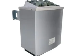 Karibu Outdoor Whirlpools|Sauna-Set Lyra inkl. Ofen 9 kW mit ext. Steuerung, Dachkranz, Tür Graphit