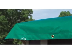 Karibu Pool Abdeckung|Winterabdeckplane für Modell 3 Grün