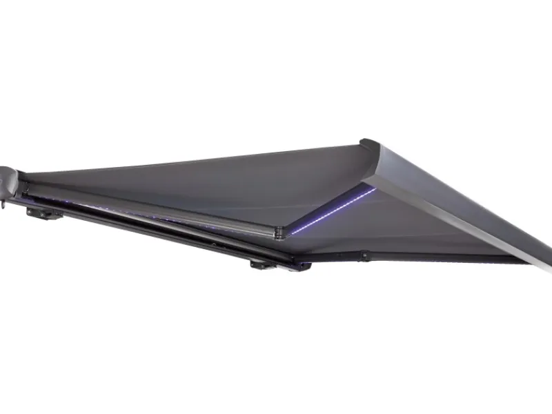 Kassettenmarkise Bayville 4x2,5m Anthrazit mit LED-Beleuchtung* Online