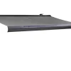 OBI Markisen|Kassettenmarkise Maraca 3 m x 2 m Anthrazit Solarbetrieben