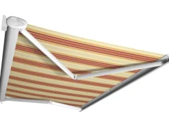 Kassettenmarkise Perform 500 x 300 cm Gestell Tuch Rot-Orange* Outlet