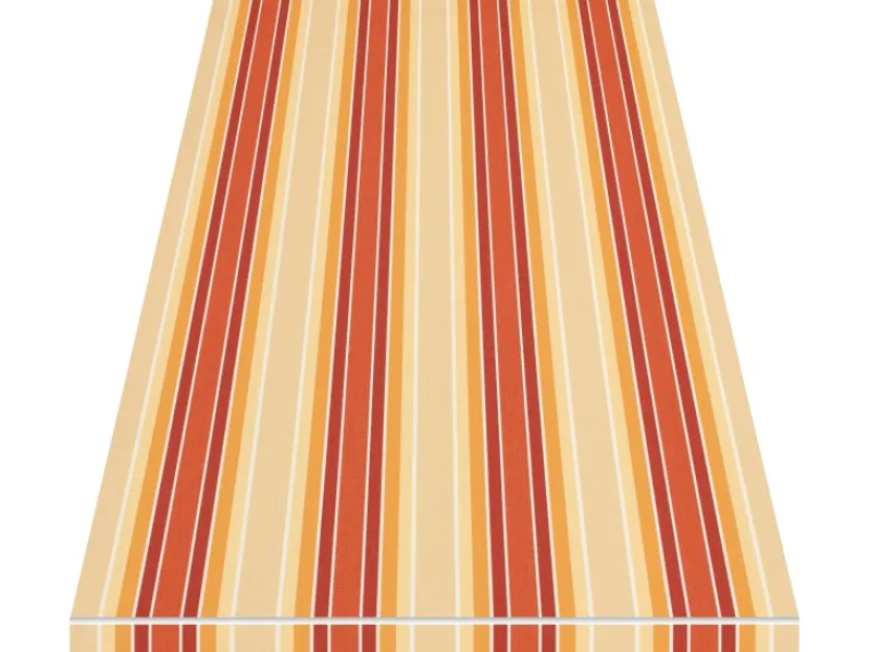 Kassettenmarkise Perform 500 x 300 cm Gestell Tuch Rot-Orange* Outlet