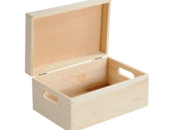 Allzweckkiste Kiefer mit Deckel 27,6 l*Kesper Sale