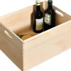 Kesper Universalboxen|Kaminholzregale|Allzweckkiste Kiefer 23 cm x 40 cm x 30 cm