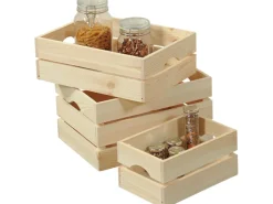 Holzkiste Kiefer 27 l*Kesper Outlet