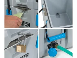 Kühlbox Kunststoff dunkelgrau mit Tragegriffen ( BxHxT ) 68 x 44 x 45 cm*Lifetime Sale