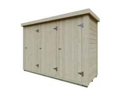 Gartenschrank KH-TS 28-001 Natur Unbehandelt 231 cm x 85 cm*Kiehn-Holz Discount