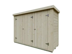 Gartenschrank KH-TS 28-002 Natur Unbehandelt 231 cm x 85 cm*Kiehn-Holz Best