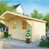 Holz-Gartenhaus KH 44-006 Unberührt 300 cm x 300 cm*Kiehn-Holz Hot