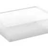 Aufbewahrungsbox C L mit Deckel 4 Rollen Transparent*KIS New