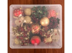 Aufbewahrungsbox C L mit Deckel 4 Rollen Transparent*KIS New