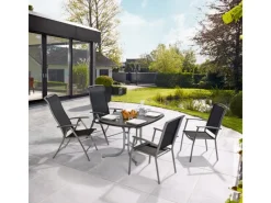 Klappsessel Vigo mit verstellbarer Rückenlehne aus Textilen* Hot