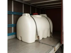 2000L Horizontal Trinkwasser Wassertank Transport Weiß*KMND Online